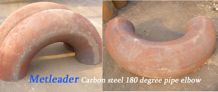 Carbon steel 180 degree pipe elbow