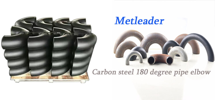 Carbon steel 180 degree pipe elbow