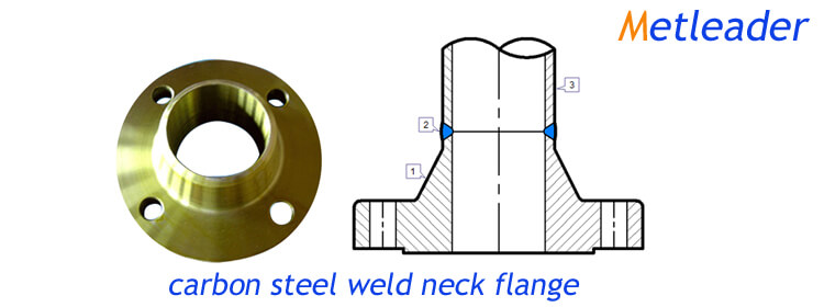 Carbon steel weld neck flange