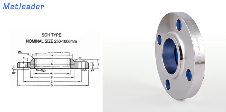 ANSI slip on flange stainless steel