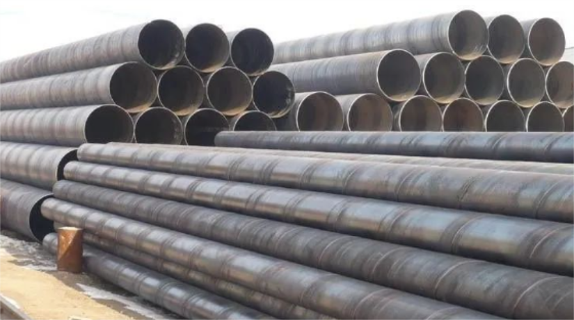 Spiral steel pipe