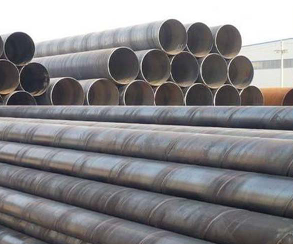 Thick wall spiral welded pipe