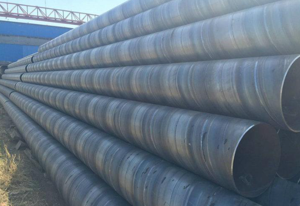 Thick wall spiral welded pipe