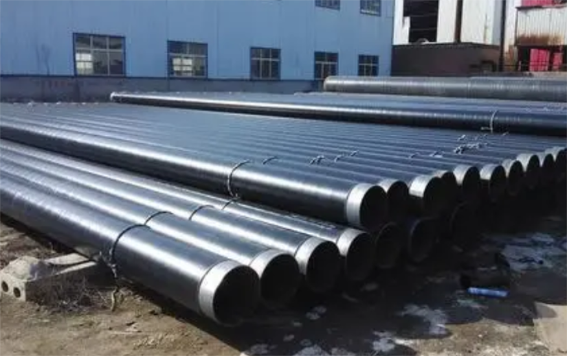 3pe anti-corrosion steel pipe 