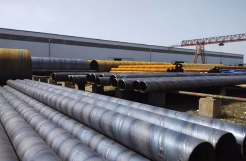 Spiral steel pipe