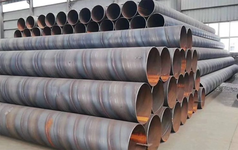 Spiral steel pipe