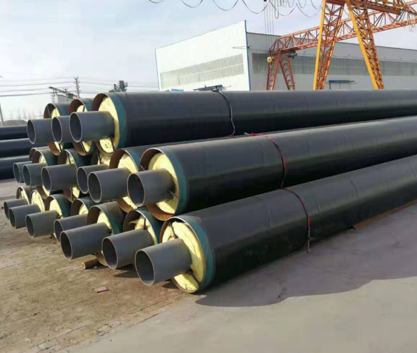 Steel jacket steel steam insulation steel pipe