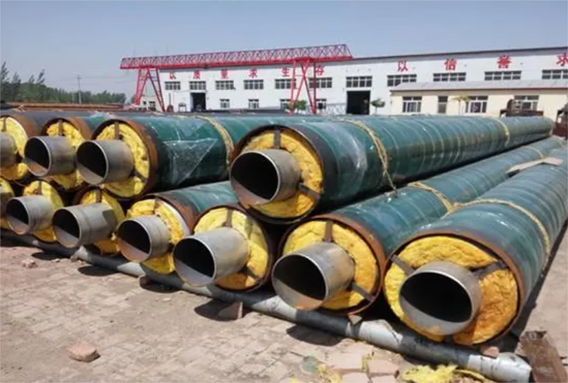 Steel jacket steel steam insulation steel pipe