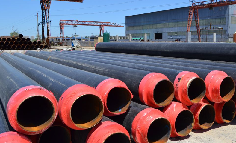 Polyurethane insulation steel pipe