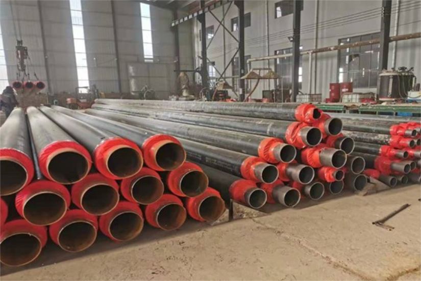 polyurethane insulated steel pipe