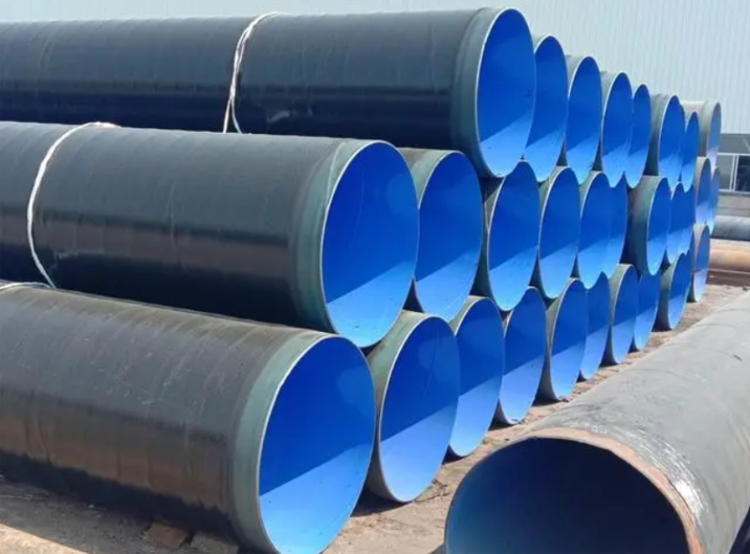 Epoxy resin anticorrosive steel pipe