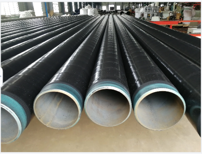 3pe anti-corrosion steel pipe 