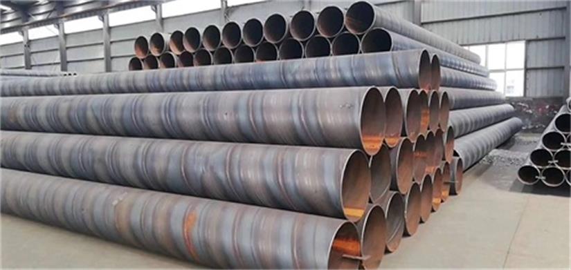 Spiral steel pipe