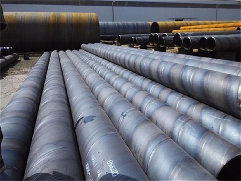 Spiral steel pipe